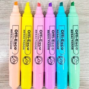 MARCADORES TONO PASTEL